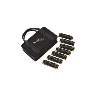 FenderBLUES DEVILLE HARMONICAS - 7-PACK WITH CASE　【0990702049】【在庫処分特価】