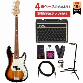 Fender Player Series Precision Bass 3-Color Sunburst Pau FerroVOXアンプ付属エレキベース初心者セット【WEBSHO