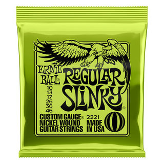 ERNIE BALL アーニーボール 【3セット】 ERNIE BALL 10-46 Regular Slinky (2221) エレキギター弦