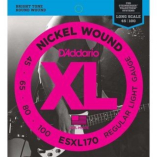 D'Addario XL Nickel Round Wound ESXL170