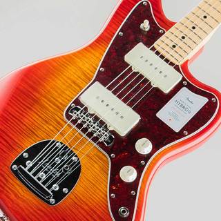 Fender 2024 Collection, Made in Japan Hybrid II Jazzmaster/Sunset Orange Transparent/M【S/N:JD24029131】