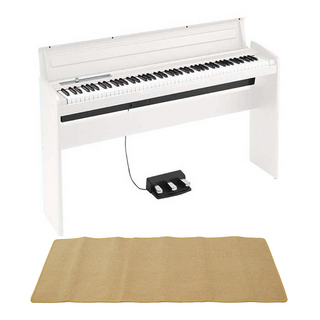 KORG コルグ LP-180 WH 電子ピアノ ピアノマット(クリーム)付きセット