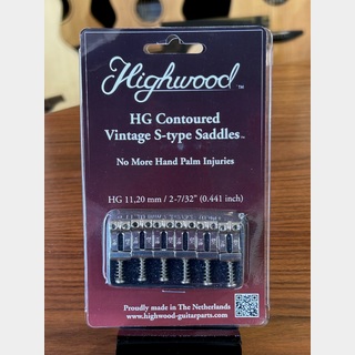 HighwoodHG Contoured Vintage S-type Saddles 11.20mm