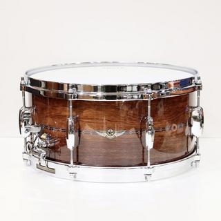 Tama TBS1465DL-NTI [STAR Bubinga 14''×6.5'' Snare Drum - Natural Indian Laurel]【Made in Japan】