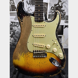 Fender Custom Shop MBS 1960 Stratocaster Ultimate Relic -3 Color Sunburst- by Jason Smith