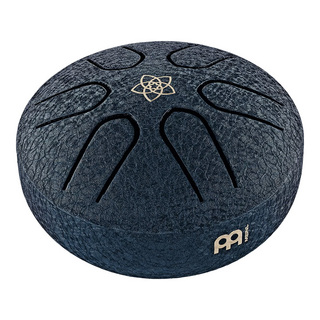 MEINL Sonic Energy 3" Pocket Steel Tongue Drum, A Major, Venus Flower, Navy Blue [PSTD2NBVF]