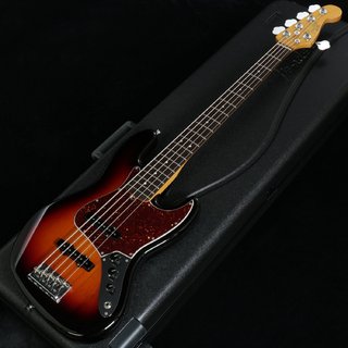 Fender American Professional II Jazz Bass V 3-Color Sunburst/R [5弦ベース] ［4.31kg/2023年製］【池袋店】