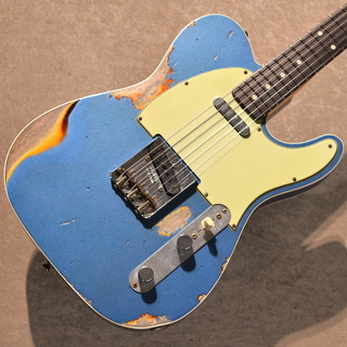 Fender Custom Shop 1960 Telecaster Custom Heavy Relic ～Aged Lake Placid Blue over Chocolate 3-Color Sunburst～ #CZ562857