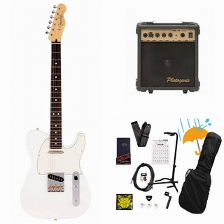 Fender Made in Japan Hybrid II Telecaster Rosewood FB Arctic White PG-10アンプ付属エレキギター初心者セットR