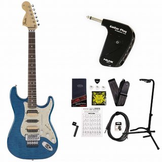 FenderMichiya Haruhata Stratocaster Caribbean Blue Trans 春畑道哉モデル GP-1アンプ付属エレキギター初心者セ