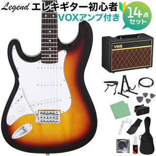 LEGENDLST-Z L/H 3TS エレキギター 初心者14点セット 【VOXアンプ付き】