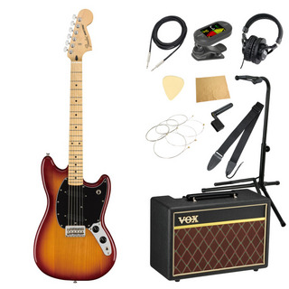 Fenderフェンダー Player Mustang MN SSB エレキギター VOXアンプ付き 入門11点 初心者セット
