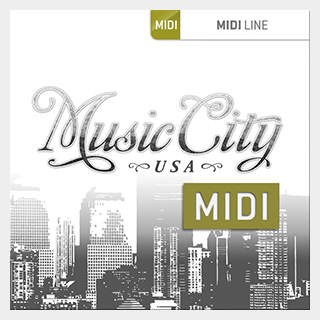 TOONTRACK DRUM MIDI - MUSIC CITY USA
