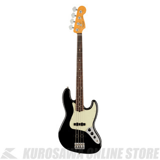 Fender American Professional II Jazz Bass, Rosewood, Black 【小物プレゼント】(ご予約受付中)