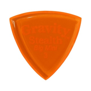 Gravity Guitar PicksStealth -Big Mini- GSSB3P 3.0mm Orange ピック