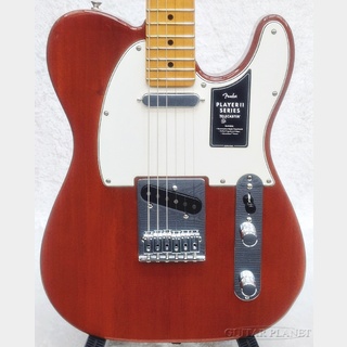 Fender Player II Telecaster -Mocha-【チェンバードマホガニーボディ】【MX24058297】【軽量2.80kg】