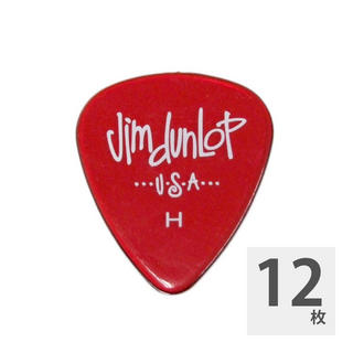Jim Dunlop486R GELS HEAVY RED×12枚 ギターピック