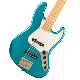 Squier by Fender Classic Vibe Active '70s Jazz Bass V Maple FB Parchment Pickguard Ocean Turquoise スクワイヤー [5弦