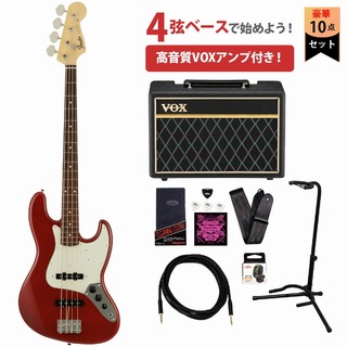 Fender 2023 Collection MIJ Traditional 60s Jazz Bass Rosewood Fingerboard Aged Dakota Red フェンダーVOXアン