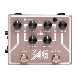 aguilar AG PREAMP/DI PEDAL Breast Cancer Awareness Edition エフェクター ベースプリアンプ / DI 【数量限定】