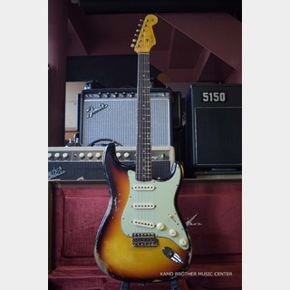 Fender Custom Shop 1960 STRATOCASTER HEAVY RELIC FADED AGED 3-COLOR SUNBURST [S/N : CZ573929]