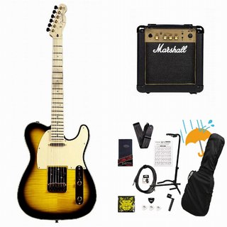 Fender Japan Exclusive Richie Kotzen Telecaster Brown Sunburst Marshall MG10アンプ付属エレキギター初心者セ