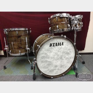 Tama TAMA STAR DRUM Bubinga 4pcs Drum Kit ～Pewtew Blue Acacia～ w/ Double Tom Stand