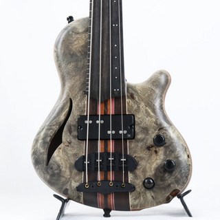 MAYONES Cali 4 Buckeyeburl Top [Semi Hollow Fretless] 17.1inch Scale Length