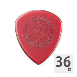Jim Dunlop FLOW STANDARD PICK 549R150 1.5mm ギターピック×36枚