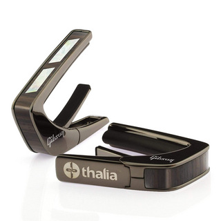 Thalia Capo Gibson License Model / Split Parallelogram Indian Rosewood / Black Chrome 1638【高品質なカポタスト】