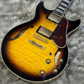 Ibanez AM93QM (Antique Yellow Sunburst)