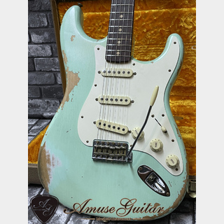 Fender Custom Shop1959 Stratocaster Heavy Relic # Faded Surf Green 2021年製【HW Pickup/Texas SP】w/OHC 3.38kg