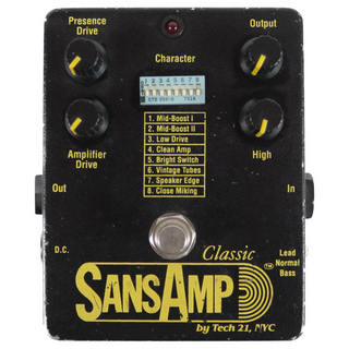 TECH21 【中古】サンズアンプ TECH21 SansAmp Classic プリアンプ ギターエフェクター ベースエフェクター