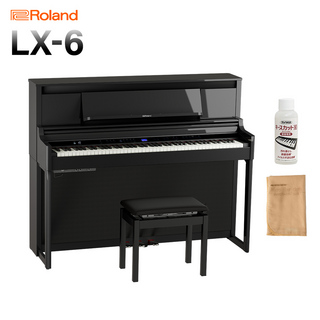 RolandLX6 PES 黒鏡面塗装仕上げ 電子ピアノ 88鍵盤 【配送設置無料・代引不可】