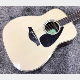 YAMAHA FG830 NT (ナチュラル) 【トップ単板】【サイド&バック ローズウッド】【定番ビギナー向けアコギ】