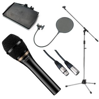Audix OMX-M [豪華3点セット + 楽ラック(譜面台ラック) セット] ダイナミックマイ ク【WEBSHOP】
