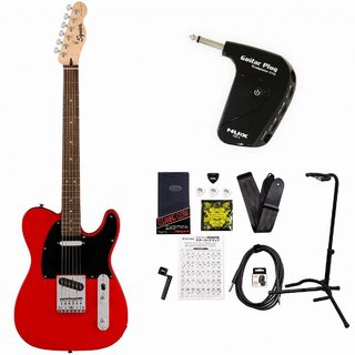 Squier by FenderSonic Telecaster Laurel Fingerboard Black Pickguard Torino Red スクワイヤー GP-1アンプ付属エレキギタ