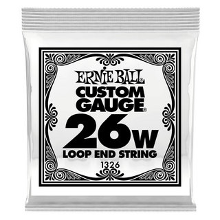 ERNIE BALL アーニーボール 1326 .026 Loop End Stainless Steel Wound バンジョーバラ弦
