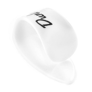 Jim Dunlop9003 White Plastic Thumbpicks ×3枚セット (L ラージ/ホワイト)