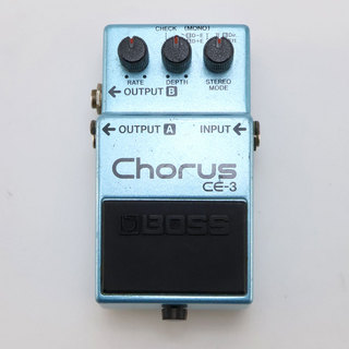 BOSS 【中古】 コーラス エフェクター BOSS CE-3 Chorus Made in JAPAN ギターエフェクター