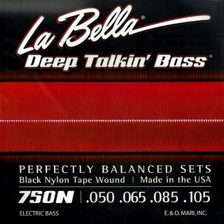 La Bella750N Black Nylon Tape Wound [4strings]