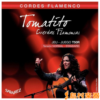 SAVAREZT50R RED クラシックギターセット弦 トマティートフラメンコ