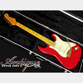 FREEDOM CUSTOM GUITAR RESEARCH Adachi "YOU" Signature ST Model Type-Ⅰ 2006 Dakota Red /G-HW w/Signed 3.18kg EX+++ "Limited Edition"