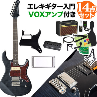YAMAHAPACIFICA611VFM TBL カスタムパーツ付き エレキギター初心者セット VOXアンプ