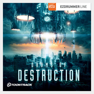 TOONTRACK EZX - DRUMS OF DESTRUCTION