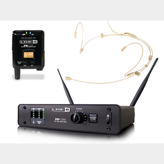LINE 6XD-V55HST (タン) ◆ 2.4GHz帯デジタルワイヤレスマイクシステム ヘッドセットタイプ