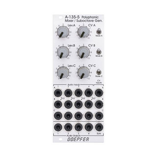 Doepfer A-135-5 Poly VC Mixer / Suboctave Generator ユーロラック