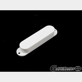 ALLPARTS Pickup Covers for Stratocaster No Holes White Plastic/8256
