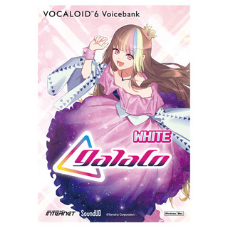 INTERNET VOCALOID6 Voicebank galaco WHITE ダウンロード版 ギャラ子 ボイスバンク CV.柴咲コウ