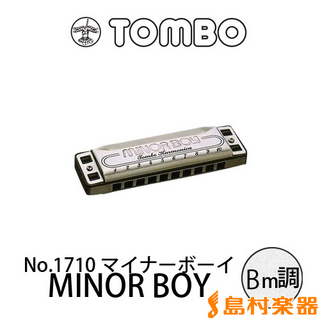 TOMBONo.1710 メジャーボーイ MINOR BOY Bm調 10穴 ブルースハープ